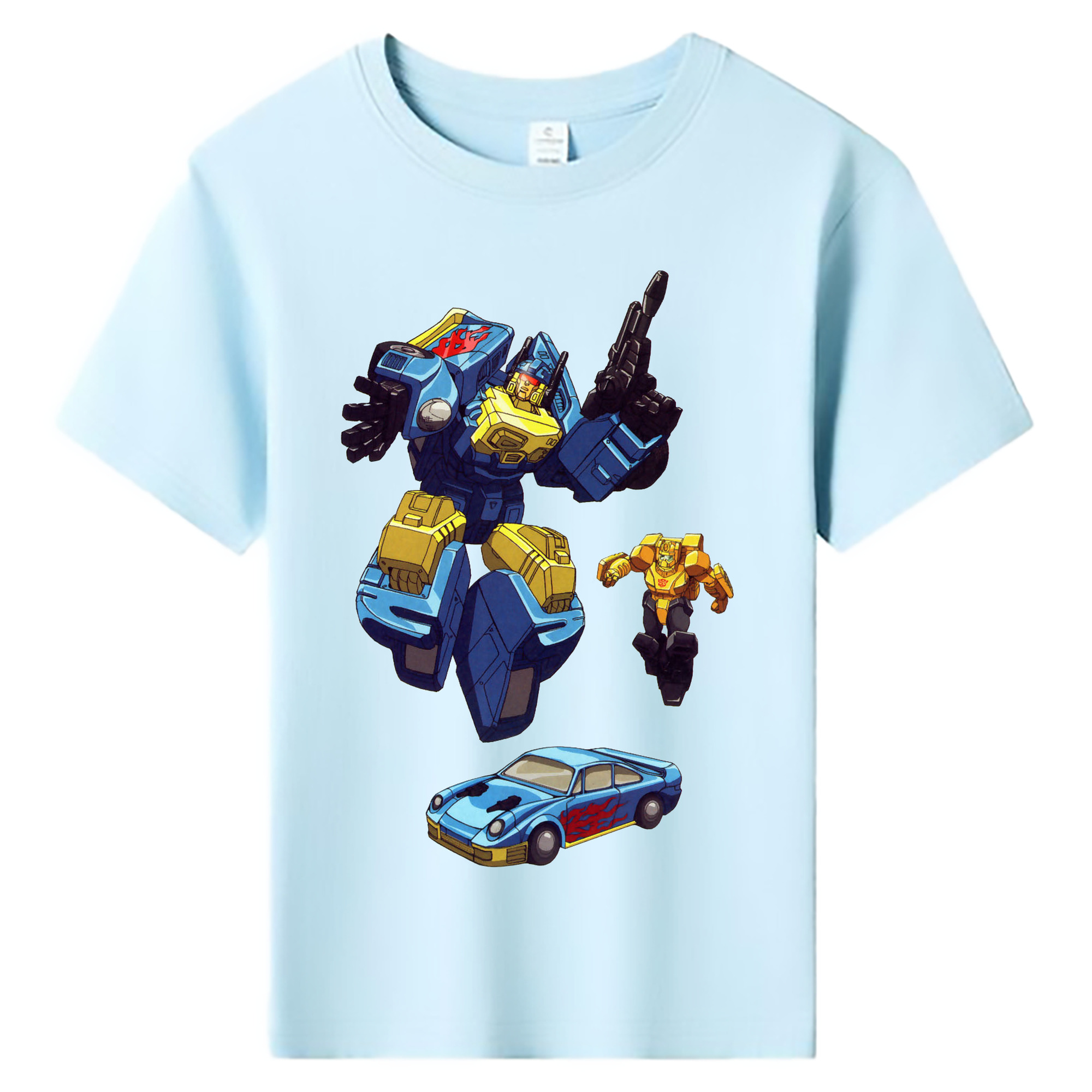 （画像用）  綿100％キッズTシャツ（フロントプリント）